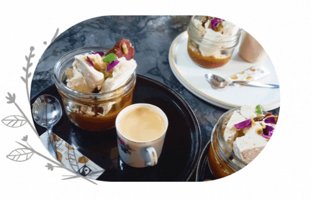 Image illustrant les thés et cafés vendus au restaurant.